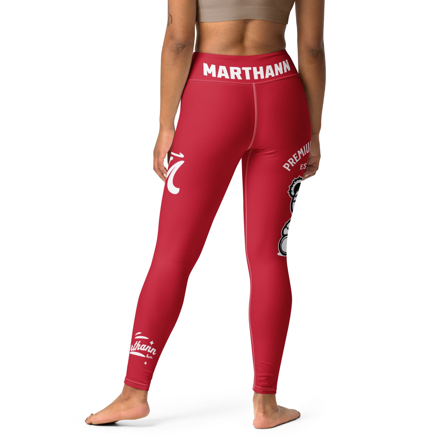 Marthann Est. 2022 Red Leggings