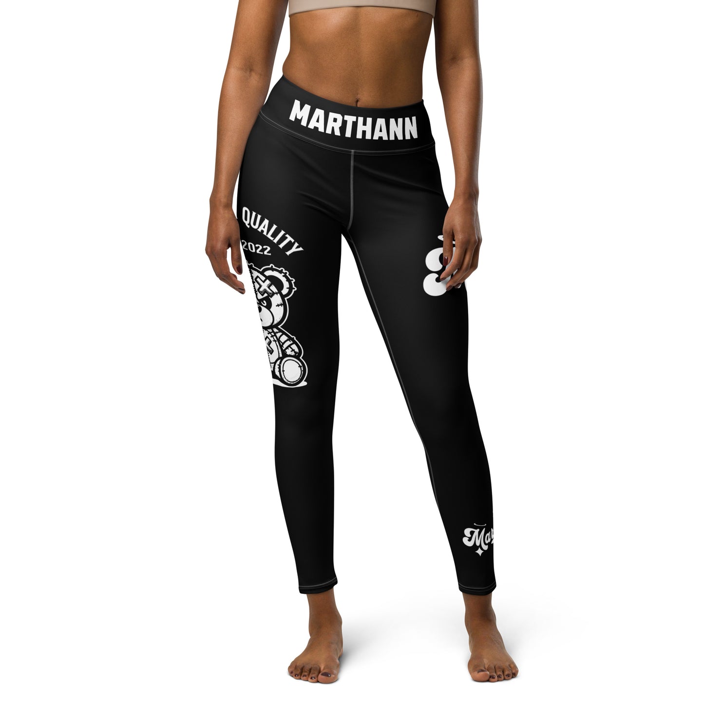 Marthann Est. 2022 Black Leggings