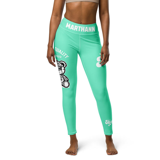 Marthann Est. 2022 Scream Aqua Fresh Leggings