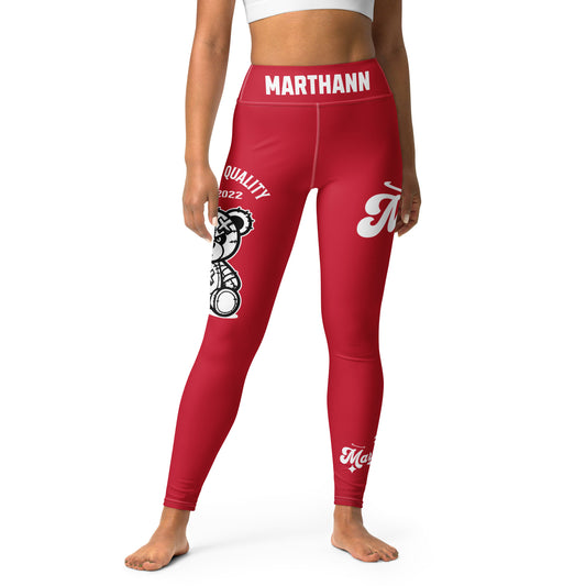 Marthann Est. 2022 Red Leggings