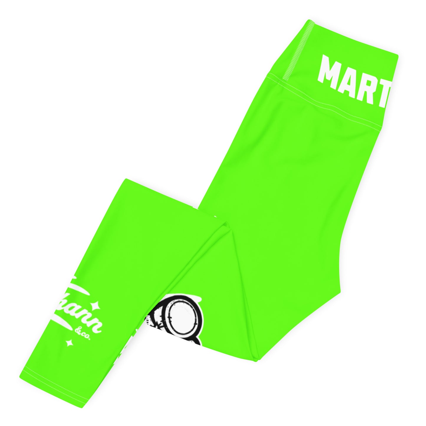 Marthann Est. 2022 Neon Green Leggings