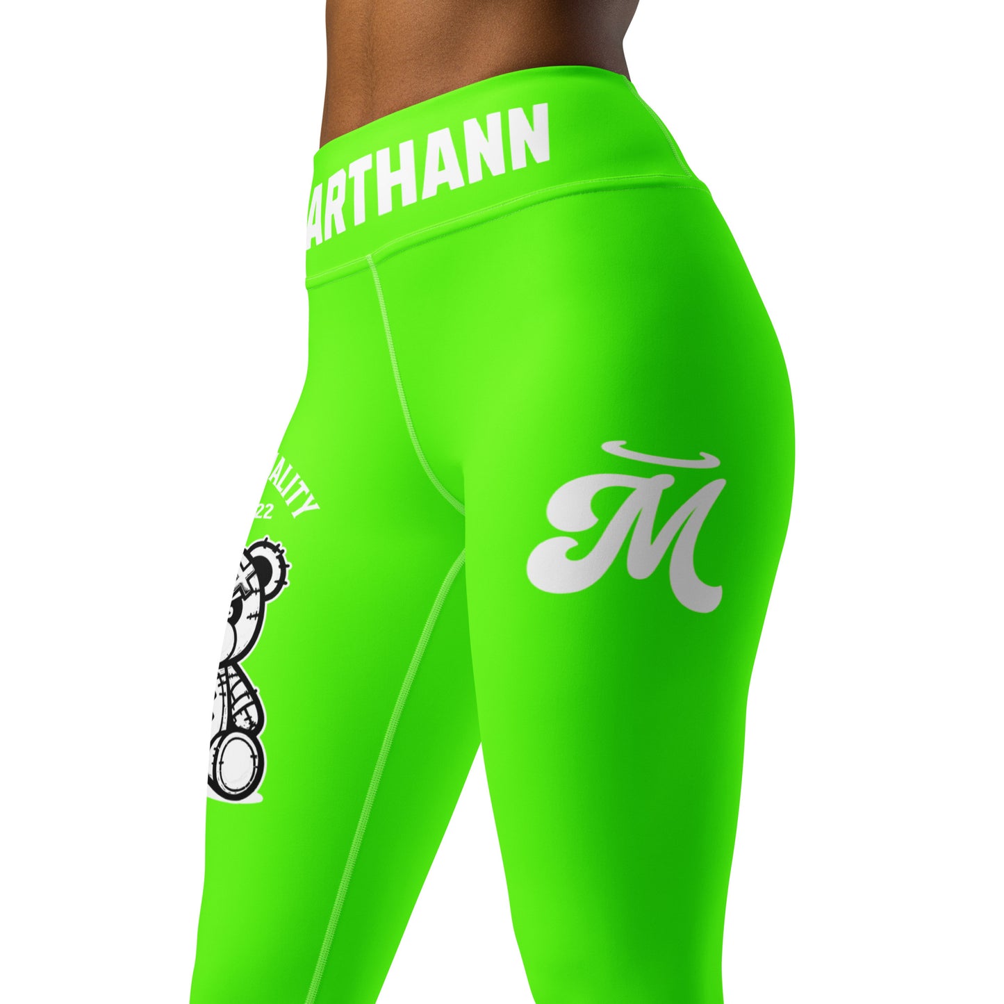 Marthann Est. 2022 Neon Green Leggings