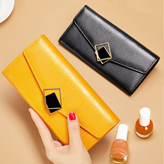 Women's Large-capacity Genuine Leather Wallet