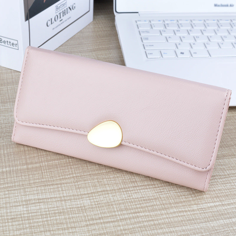 Long Soft Leather Wallet