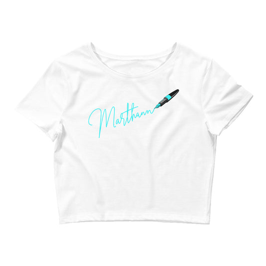 Marthann Signature Crop Tee